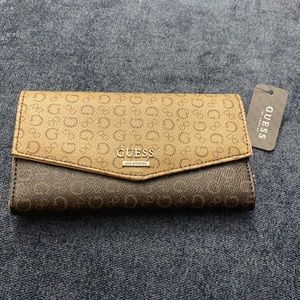 Authentic Guess Trifold Wallet